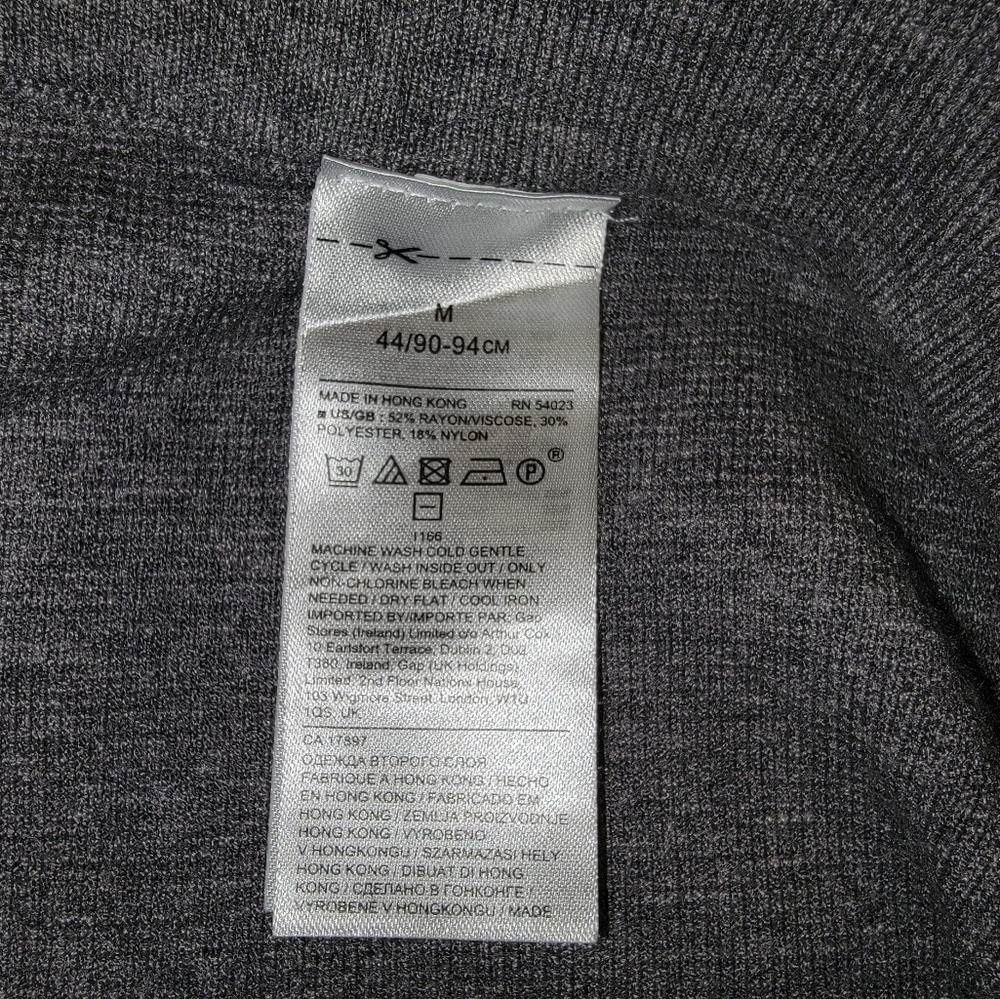Banana Republic Knit Pants Size M Gray - Picture 10 of 11